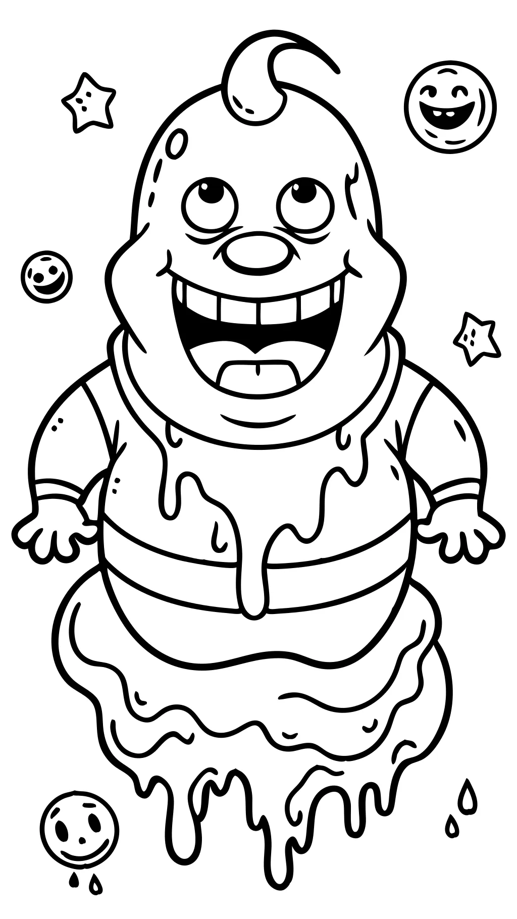 coloriage Slimer